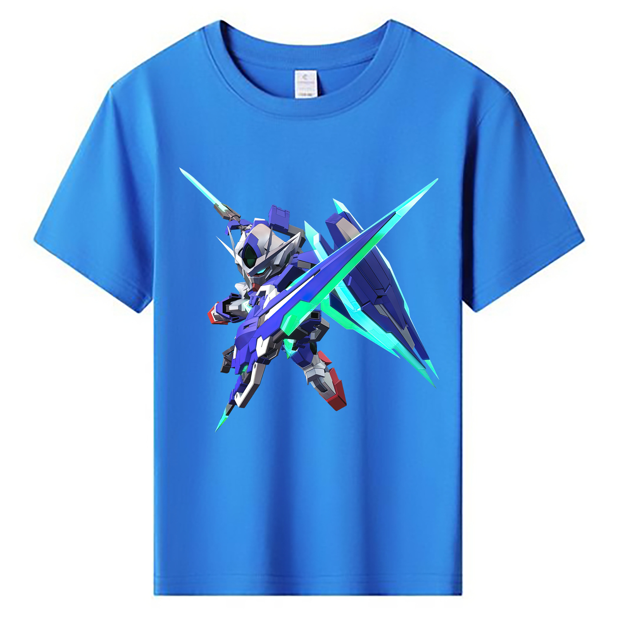（画像用） 機動戦士ガンダム Mobile Suit Gundam 綿100％キッズTシャツ（フロントプリント）